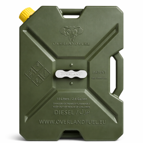 Overland 2.6 Gallon Diesel Can --Military Green