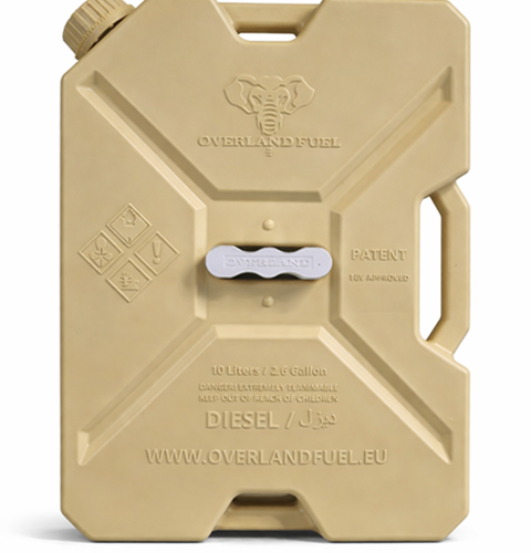 Overland 2.6 Gallon Diesel Can--Sahara Yellow