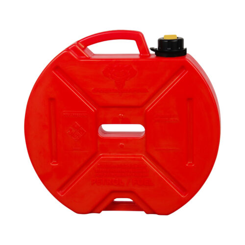2.25 Gallon Gasoline Rounded Fuel Can